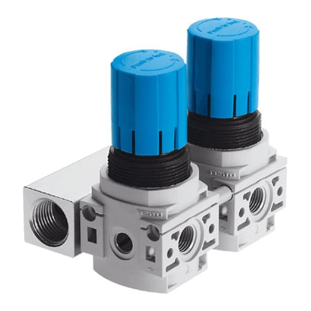 Festo Pressure Regulator Combination LRB-1/4-DB-7-O-K2-MINI LRB-1/4-DB-7-O-K2-MINI